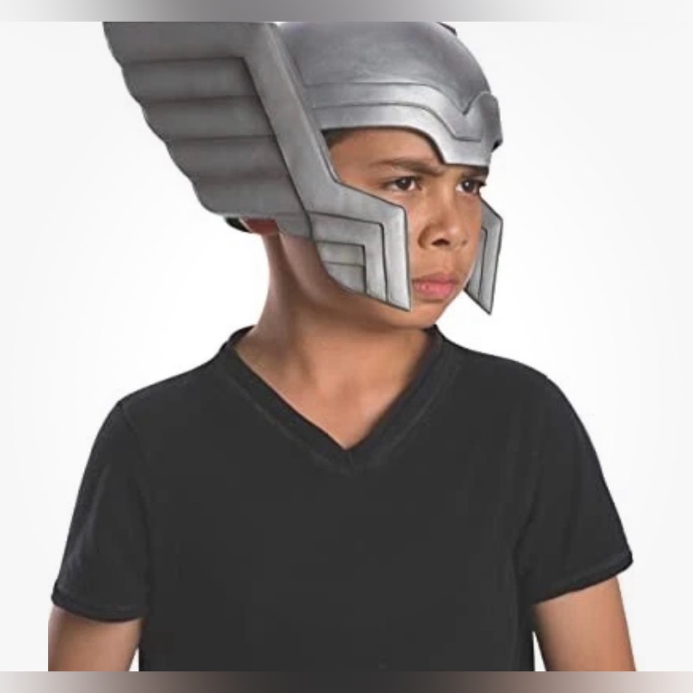 Marvel Thor Silver Winged Helmet Kids Costume Accessory Rare